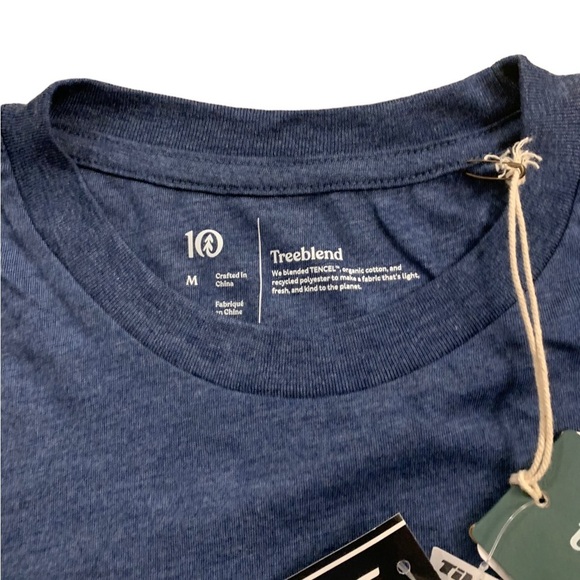 Tillyβs Treeblend | New Tee Bear Paw Mountains Trees With Tags NWT Size Medium - Picture 4 of 10